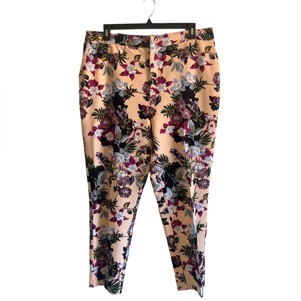 Nina Parker Floral Printed Tailored Trousers